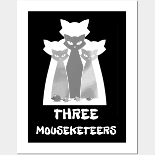 Funny Mousekeeter Cats Posters and Art